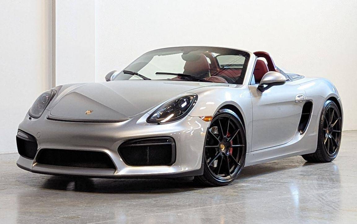 2016 Porsche Boxster Spyder 981